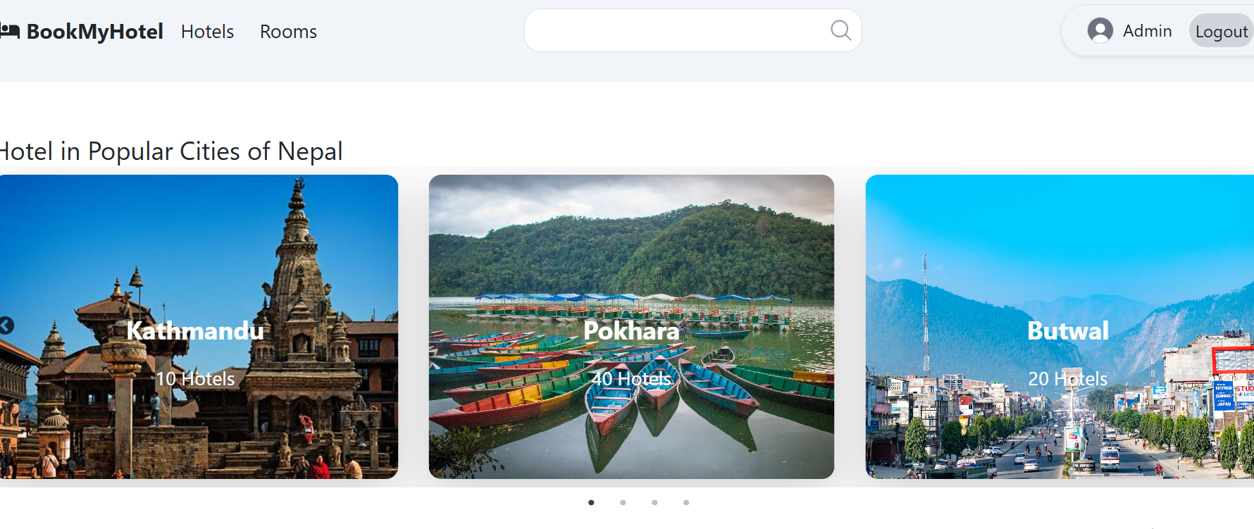 Hotel's Room Booking System